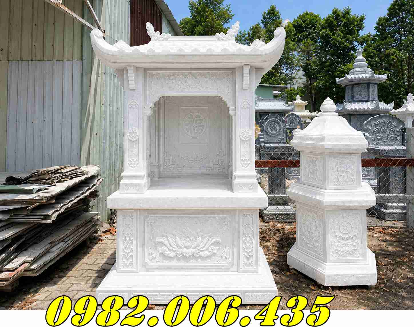 Am Thờ Cốt Dạng Cánh Lăng Thờ Cánh Bình Phước