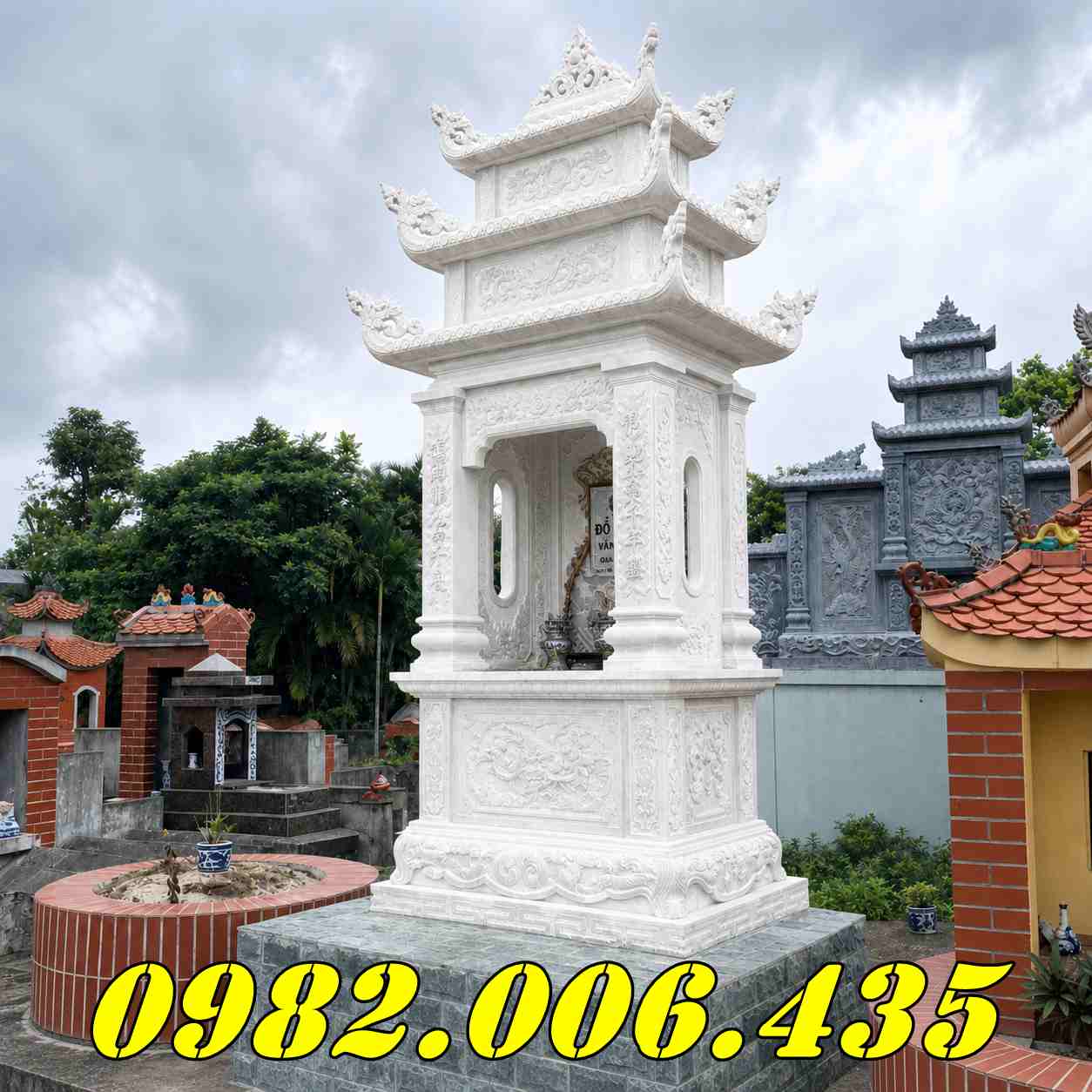 Am Thờ Cốt Dạng Cánh Lăng Thờ Cánh Bình Phước
