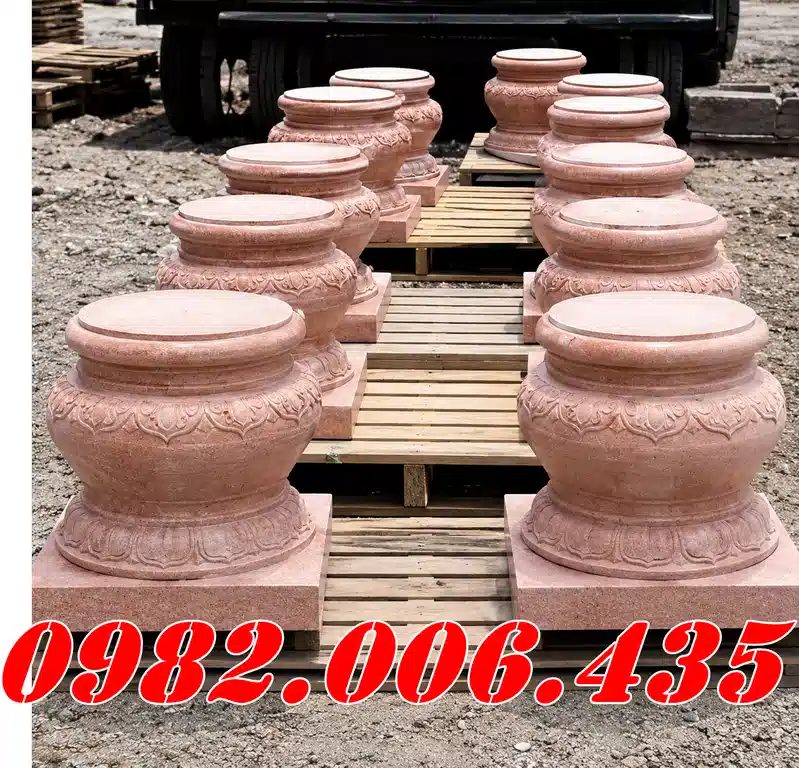 Bán Sẵn 101s Sản Phẩm Đá Táng Kê Cột Nhà Gỗ Ở Bình Thuận