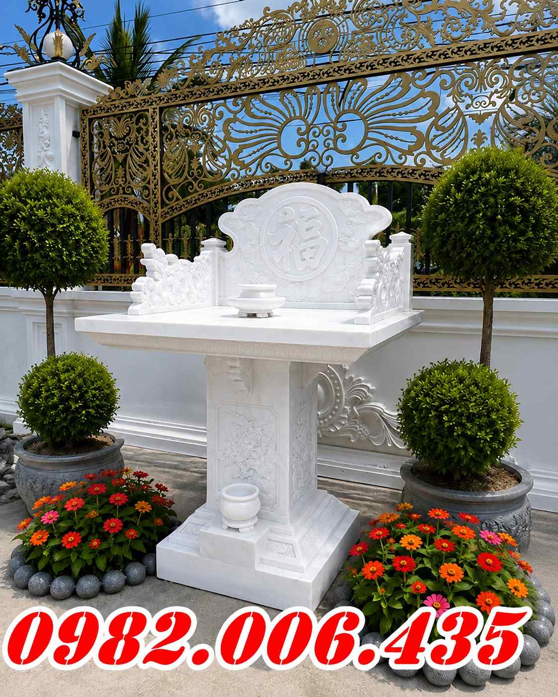 Bán Sẵn 35 Sản Phẩm Cây Hương Thờ Ngoài Trời Đá Tại Hà Nội
