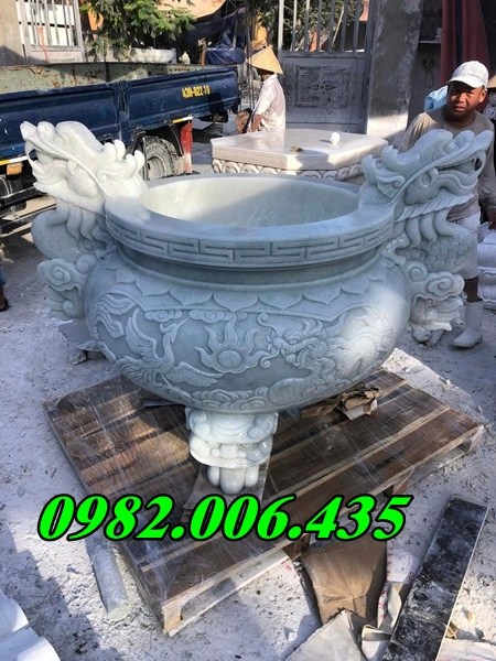 Bảng giá bát hương đá tròn tham khảo Bán Cà Mau