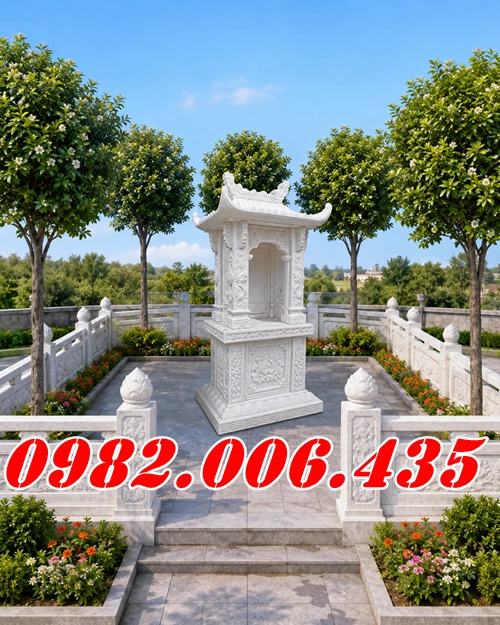 Báo Giá Bạc Liêu Mẫu Am Thờ Tro Cốt Theo Chất Liệu Đá (1)