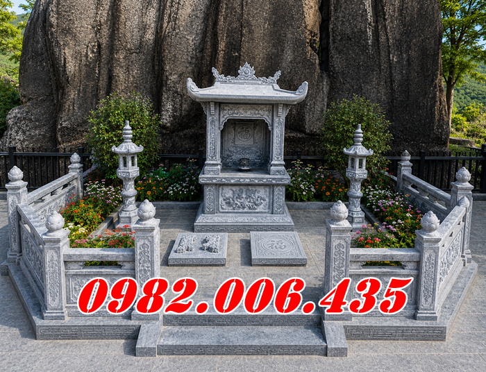 Báo Giá Bạc Liêu Mẫu Am Thờ Tro Cốt Theo Chất Liệu Đá (3)