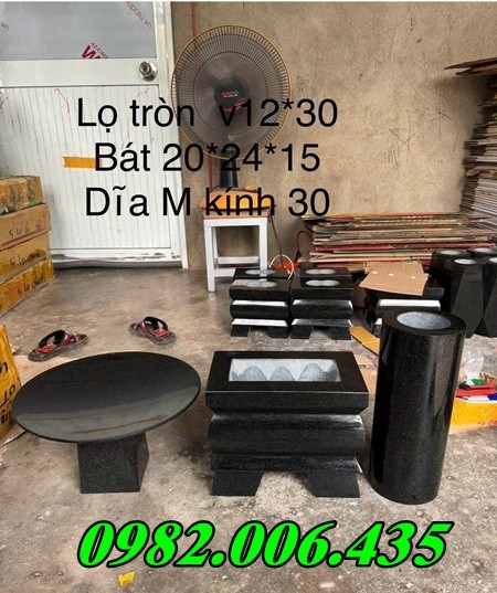 Bộ bát hương đá hoa cương Bán Đồng Nai