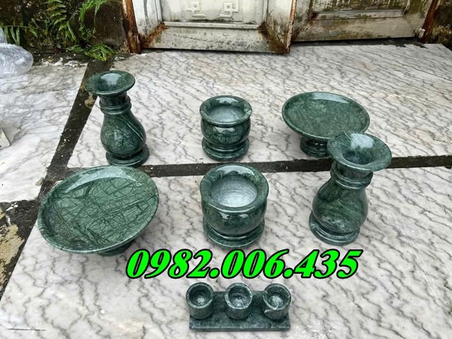 Bộ bát hương đá xanh Bán Bình Dương