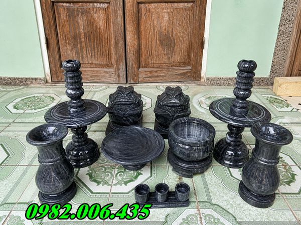 Bộ bát hương đá xanh Bán Bình Phước