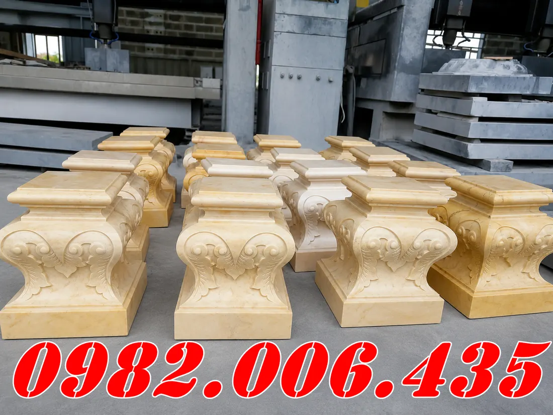 Các Loại Đá Kê Chân Cột Gỗ Phổ Biến Hiện Nay Bán Ở Quảng Ninh