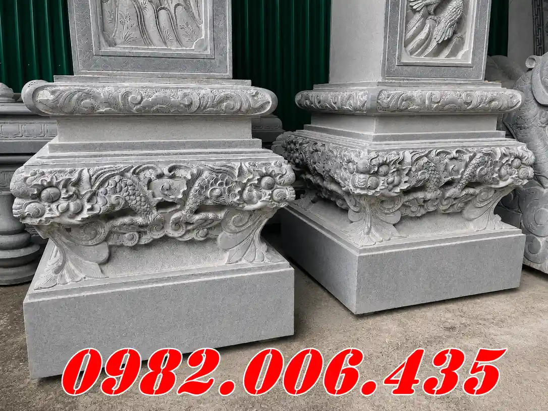 Các Loại Đá Kê Chân Cột Gỗ Phổ Biến Hiện Nay Bán Ở Tây Ninh