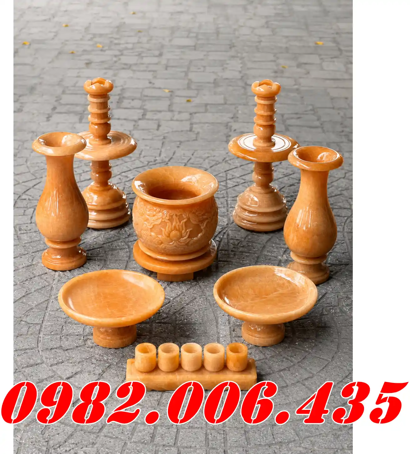 Các mẫu bộ bát hương đá đẹp được ưa chuộng hiện nay Bán Bình Phước