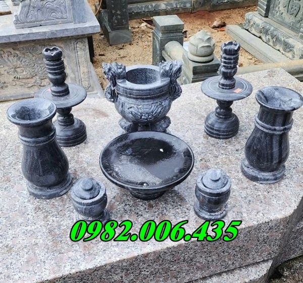 Các mẫu bộ bát hương đá đẹp được ưa chuộng hiện nay Bán Hậu Giang