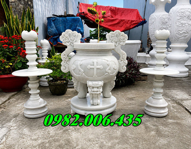 Các mẫu bộ bát hương đá đẹp được ưa chuộng hiện nay Bán Sóc Trăng