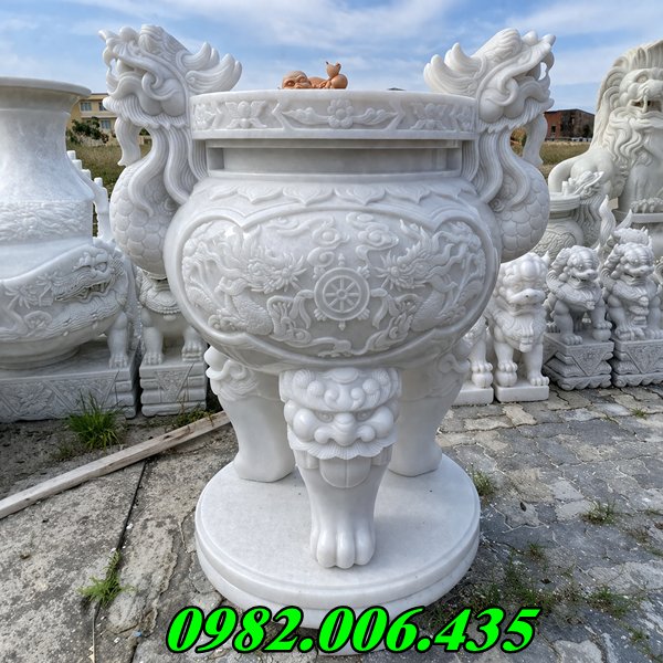 Các mẫu lư hương đá đẹp được ưa chuộng hiện nay bán tại Nghệ An