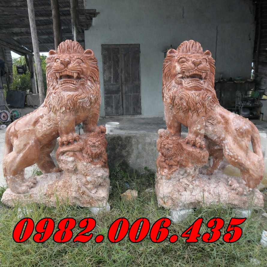 Các mẫu tượng sư tử đá đẹp được ưa chuộng Bán Đồng Nai