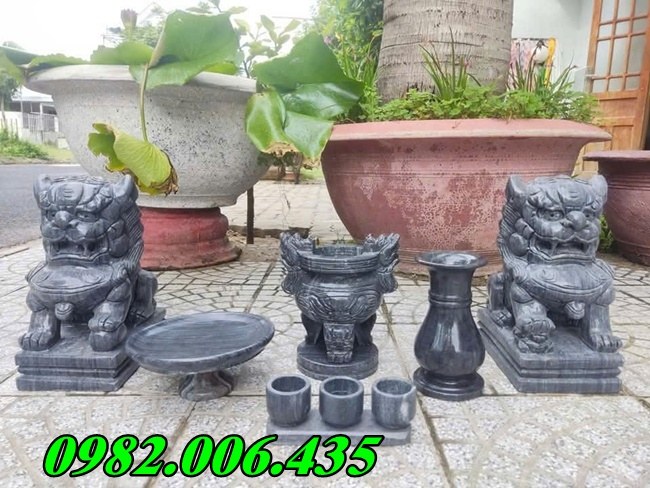 Cơ Sở Đá Mỹ Nghệ Ngọc Công Ninh Bình Gia Công Bộ Bát Hương Đá Ở Cà Mau