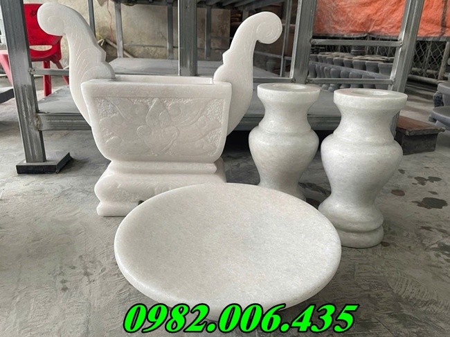 Cơ Sở Đá Mỹ Nghệ Ngọc Công Ninh Bình Gia Công Bộ Bát Hương Đá Ở Đồng Nai