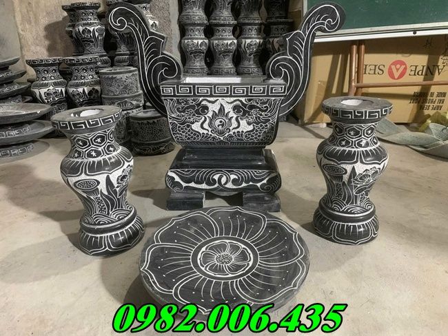 Cơ Sở Đá Mỹ Nghệ Ngọc Công Ninh Bình Gia Công Bộ Bát Hương Đá Ở Hải Phòng