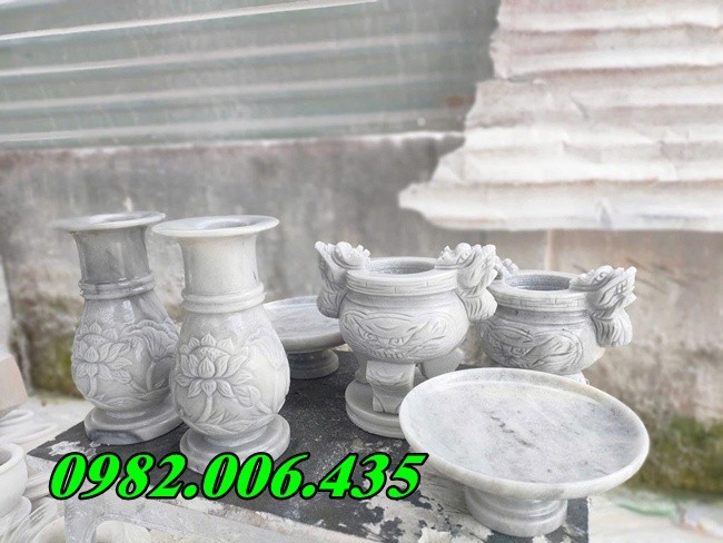 Cơ Sở Đá Mỹ Nghệ Ngọc Công Ninh Bình Gia Công Bộ Bát Hương Đá Ở Long An