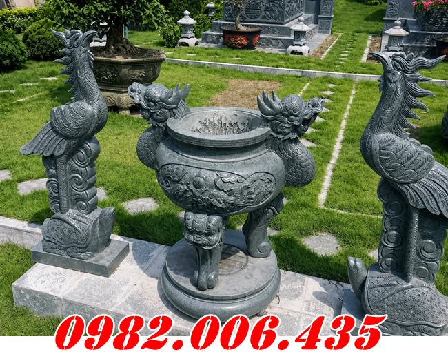 Cơ Sở Đá Mỹ Nghệ Ngọc Công Ninh Bình Gia Công Lư Hương Bằng Đá Ở Long An