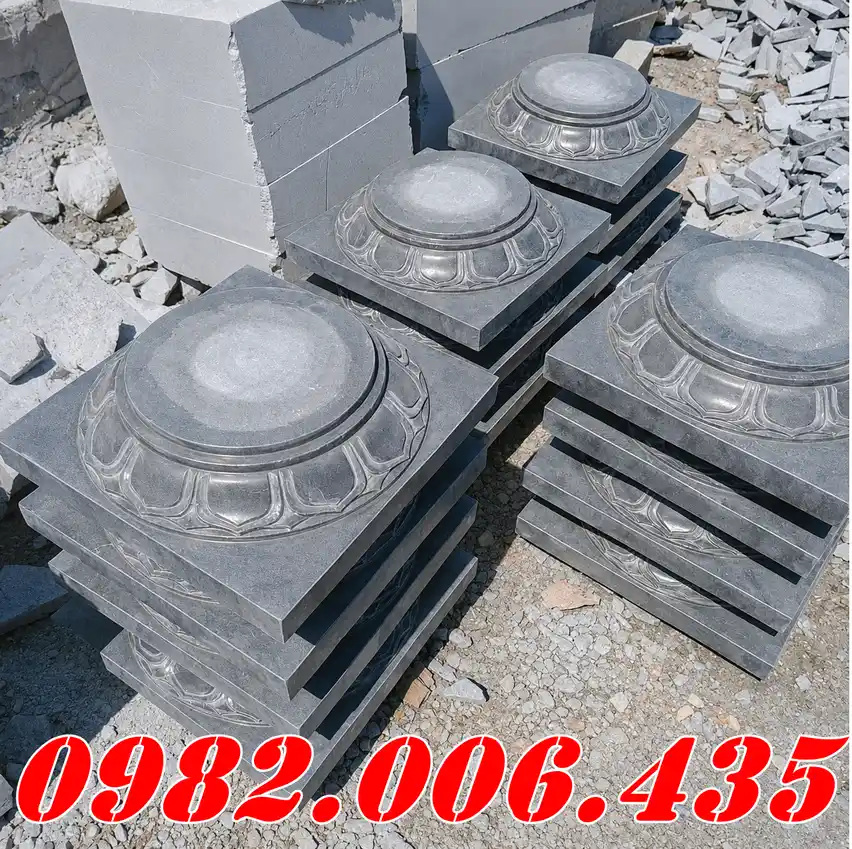 Đá Kê Chân Cột Đồng Tiền Bán Ở Quảng Ninh