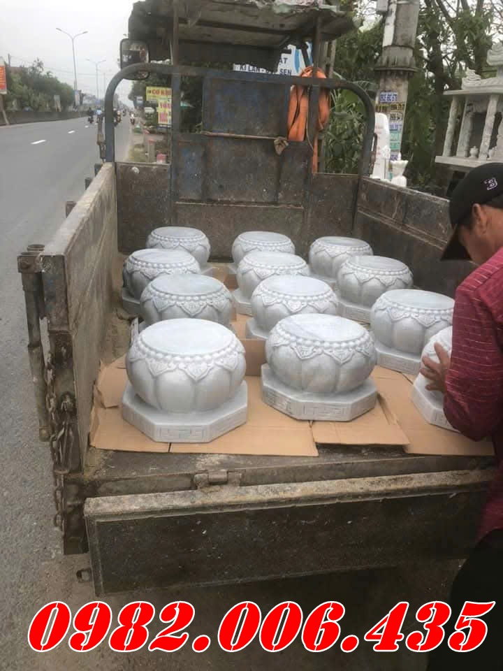 Đá Kê Chân Cột Gỗ Đá Trắng Bán Ở Sài Gòn TP Hồ Chí Minh