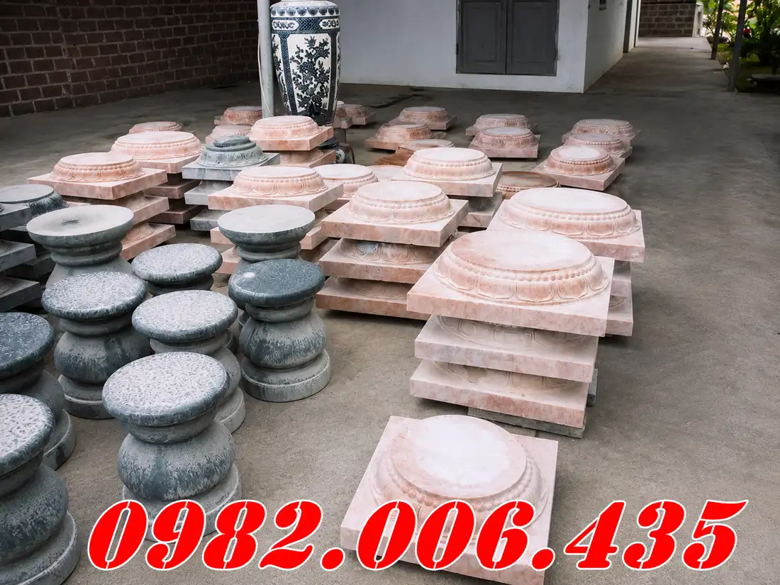Đá Kê Chân Cột Hoa Sen Bán Ở Quảng Ninh