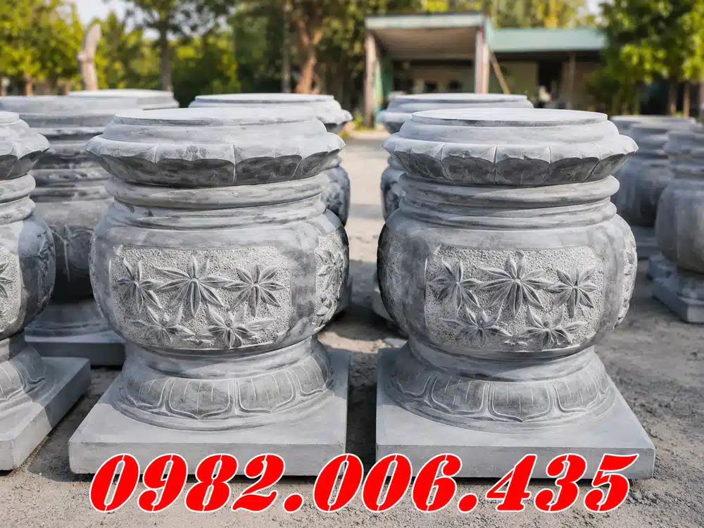 Đá Kê Chân Cột Tròn Bán Ở Quảng Ninh
