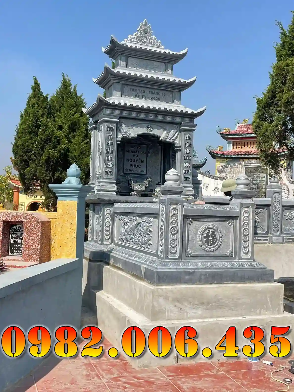Đá Mỹ Nghệ Ngọc Công Làm Mộ Đá Tại Hải Phòng