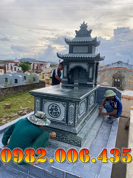 Đá Mỹ Nghệ Ngọc Công nhận thi công những loại mộ đá nào