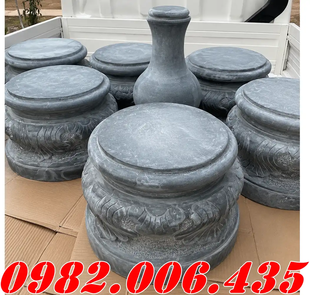 Đá kê chân cột gỗ đồng tiền Bán Ở Hải Phòng