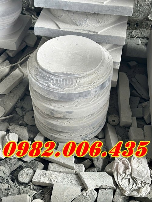 Đá kê chân cột gỗ trơn Bán Ở Tây Ninh