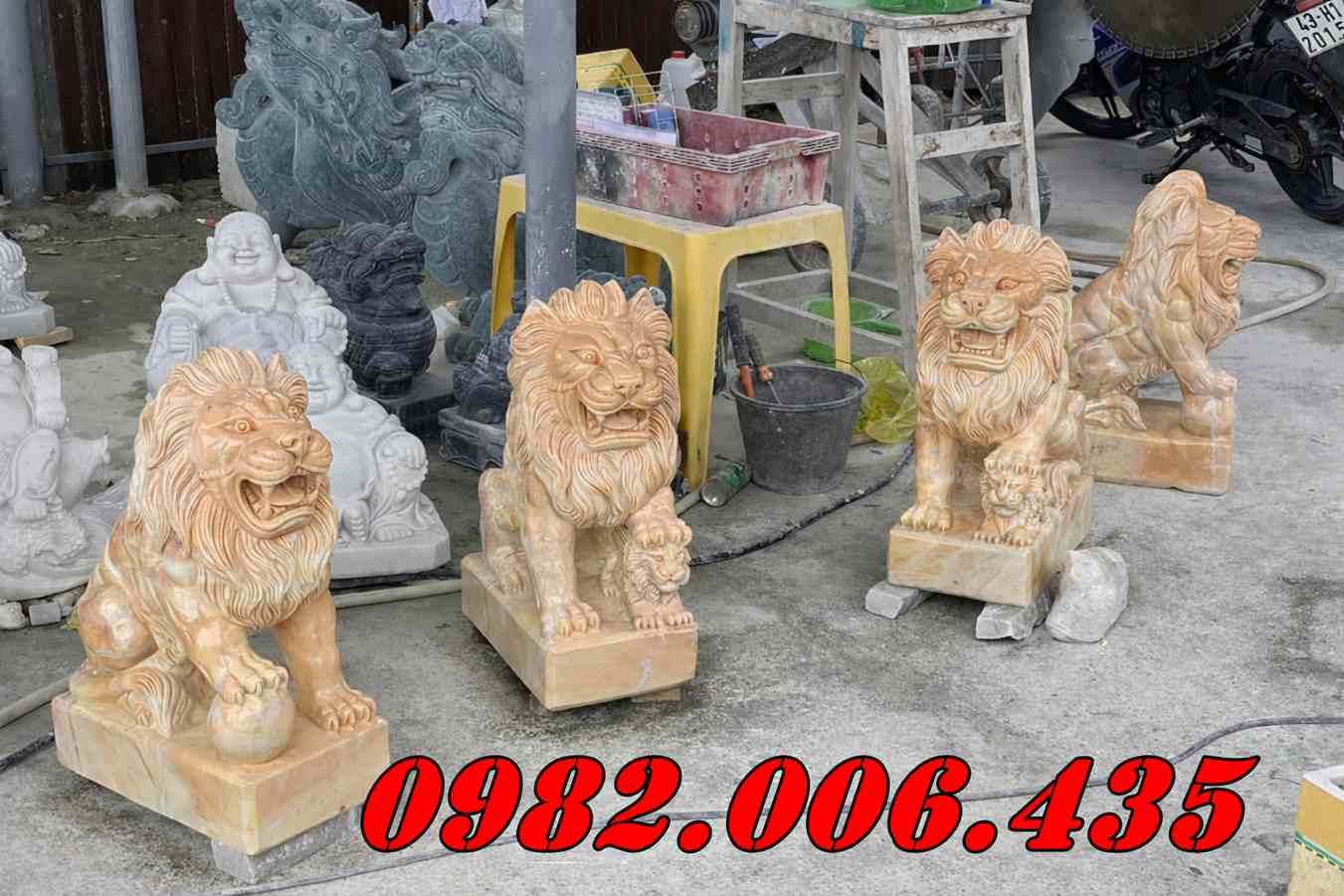 Gợi Ý Chọn Tượng Sư Tử Đá Theo Ngân Sách Bán Đồng Nai
