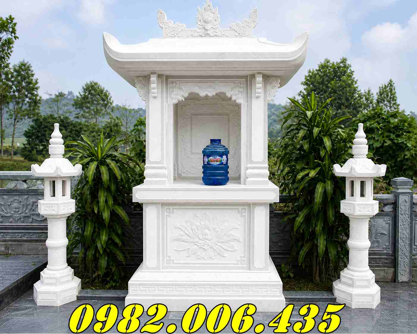 Kích thước am thờ tro cốt chuẩn phong thủy TÂY NINH
