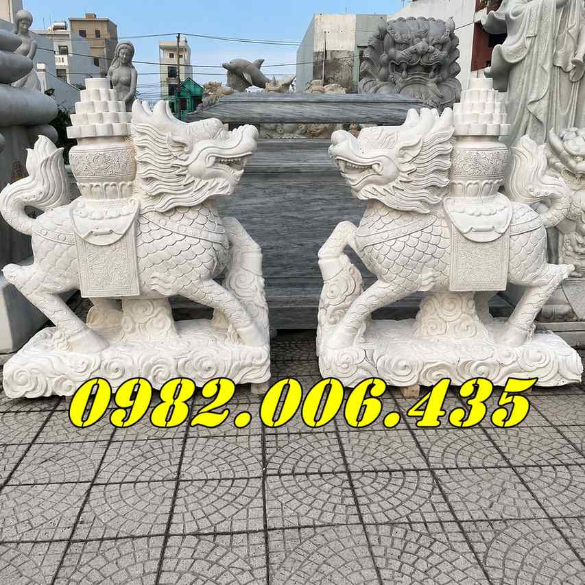 Kích thước kỳ lân đá phổ biến hiện nay Sài Gòn - Hồ Chí Minh