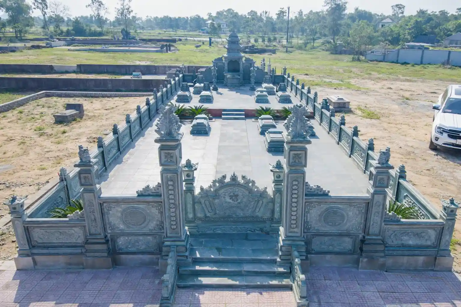 Kích thước lăng mộ đá Bình Phước chuẩn phong thủy