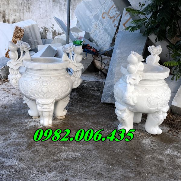 Kích thước lư hương đá thông dụng tại Nghệ An