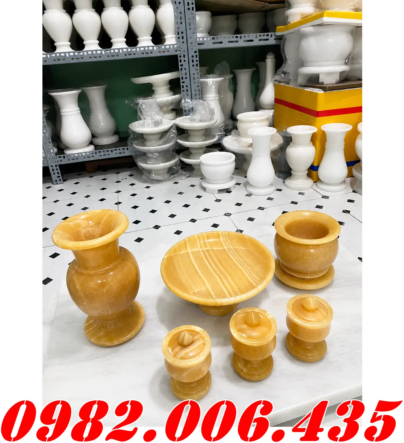 Kích thước và giá bán bộ bát hương đá cụ thể Bán QUẢNG NGÃI