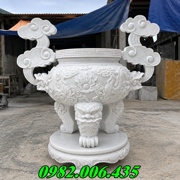 Lư Đá trắng bán tại LONG AN