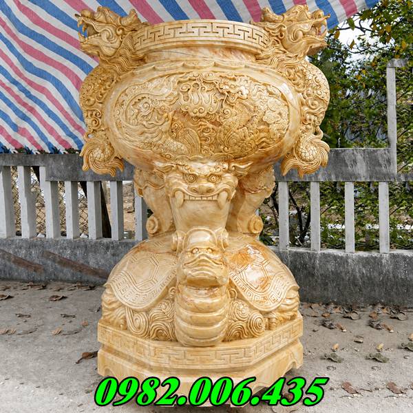 Lư Đá vàng bán tại LONG AN