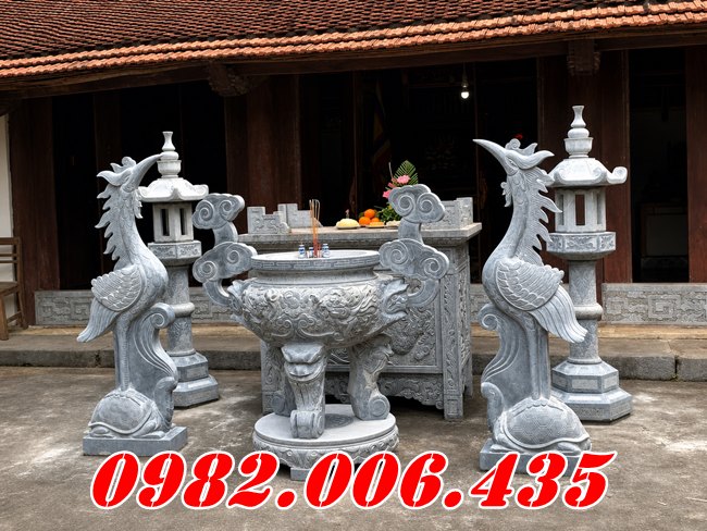 Lư Hương Đá Cho Đình Chùa Nhà Thờ Họ Tại Tây Ninh