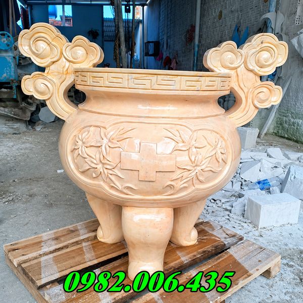 Lư hương đá Công giáo bán tại LONG AN
