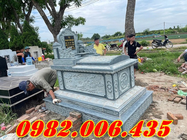 Mộ đá tam sơn không mái bán tại Bình Phước 
