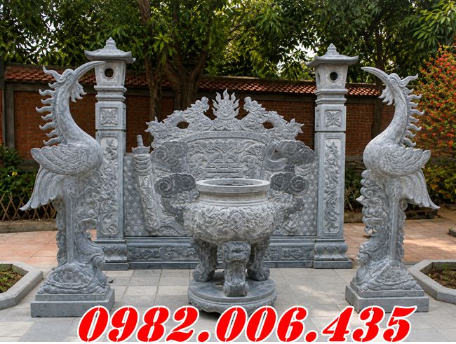 Nhận làm lư hương đá theo kích thước yêu cầu tại Nghệ An