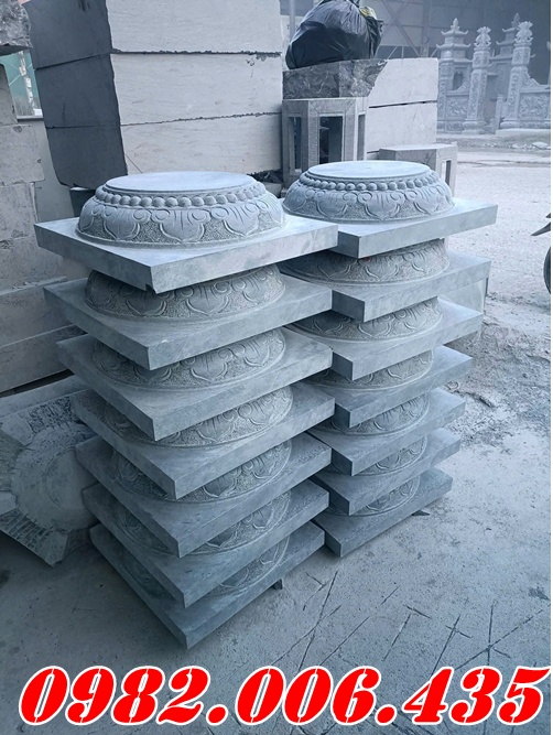 Những Mẫu Đá Kê Chân Cột Gỗ Được Ưa Chuộng Bán Ở Tiền Giang
