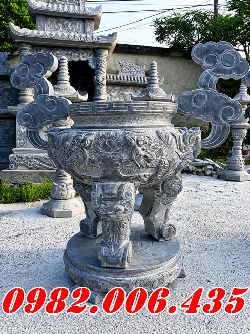 Lư Hương Đá xanh tự nhiên bán tại Tây Ninh