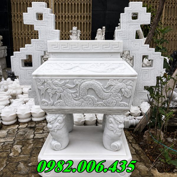 Ý nghĩa của lư hương đá trong thờ cúng bán tại Nghệ An