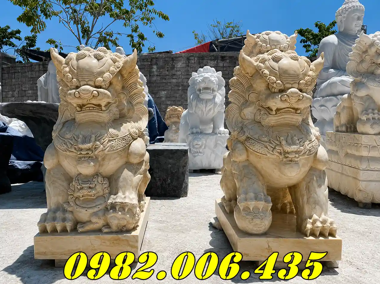 Ý nghĩa phong thủy của kỳ lân đá Đồng Nai