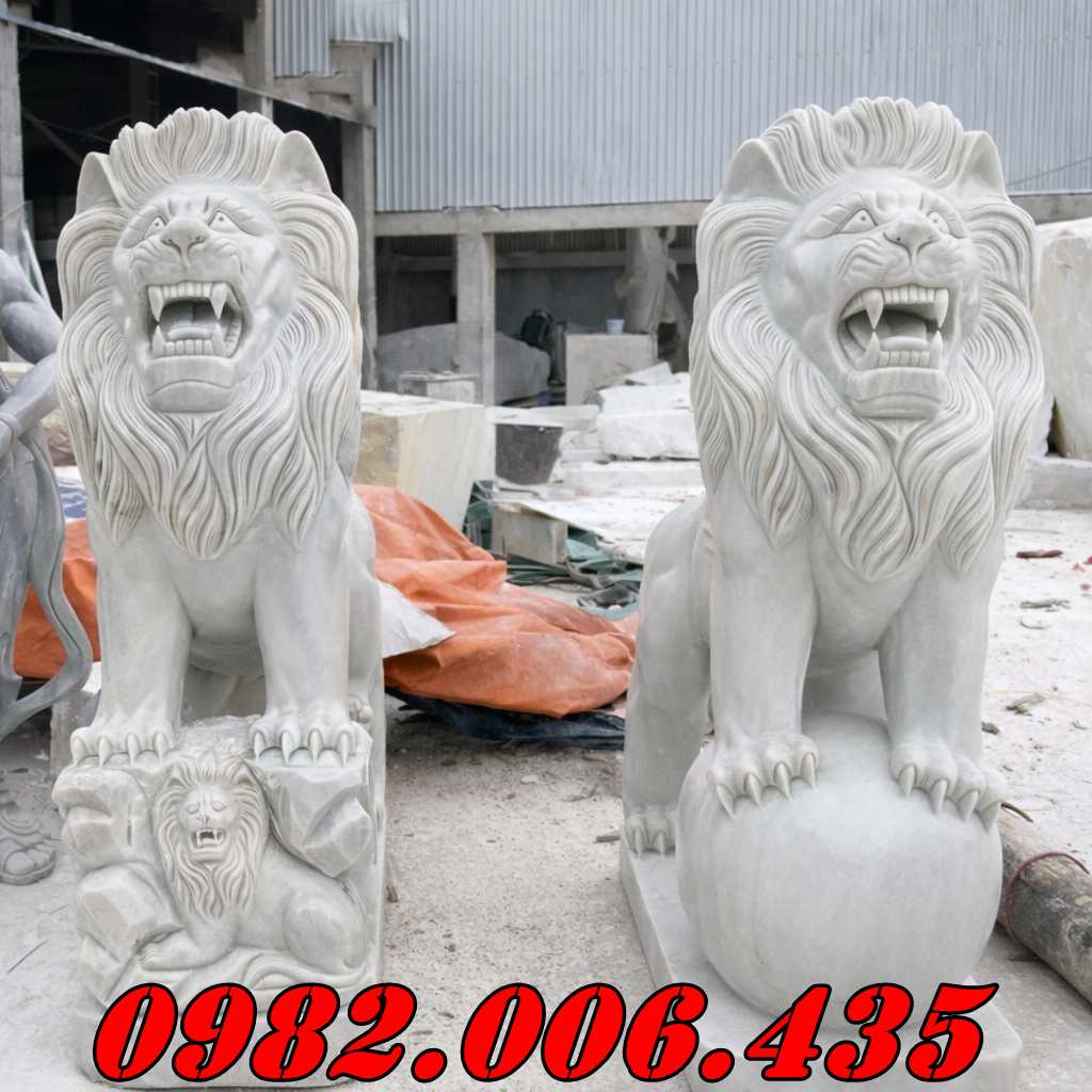 Ý nghĩa phong thủy của tượng sư tử đá Bán Bình Phước