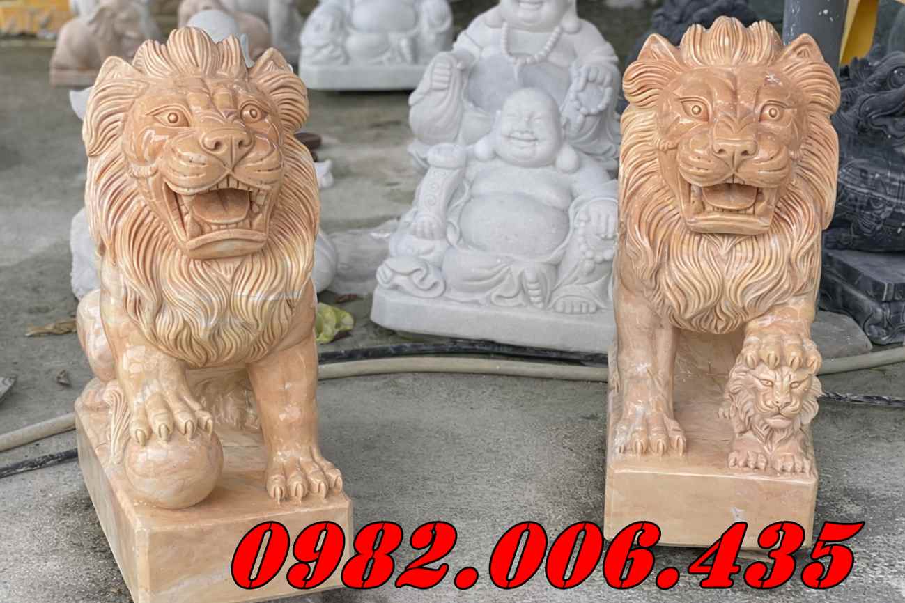 Ý nghĩa phong thủy của tượng sư tử đá Bán Bình Phước