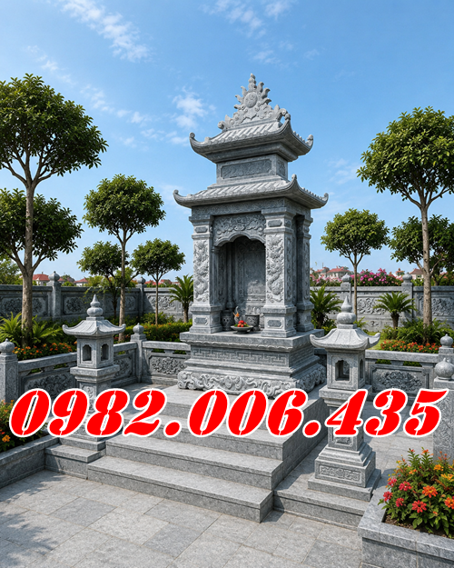 giá am thờ tro cốt đá Tiền Giang