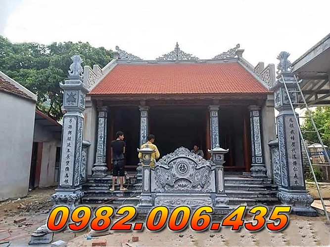 Bán Sẵn 137+ Sản Phẩm Cột Hiên Nhà Thờ Tộc Bằng Đá Bắc Giang